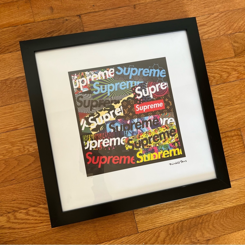 Supreme Fairchild Paris #222 limited edition art print